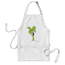 Monkey Climbing a Tree Apron