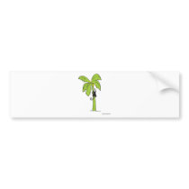 Monkey Climbing a Tree Bumper Stickers
