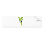 Monkey Climbing a Tree bumper stickers