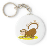 Monkey Crawling keychains