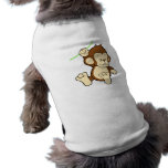 Monkey dog tee pet clothing