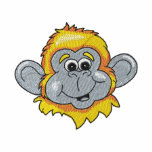 Monkey embroidered shirts