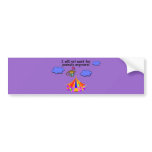 Monkey Escapes Circus bumper stickers