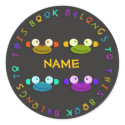 Monkey Face Back To School Stickers!