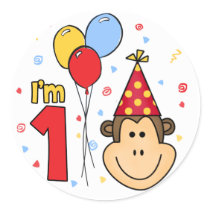 Monkey Face First Birthday