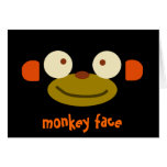 Monkey Face! Greeting Cards