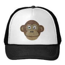 Monkey Face Mesh Hats