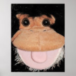 Monkey Face Poster posters
