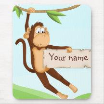 Monkey for children mousepad