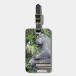 Monkey Forest Luggage Tag