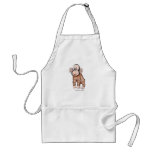 monkey funny apron design