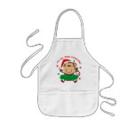 Monkey Girl 1st Christmas Aprons