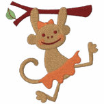 Monkey Girl embroidered shirts