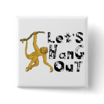 Monkey Hang Out buttons