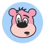 Monkey Head Body Builder sticker