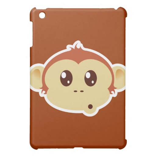 Monkey head ipad case Zazzle