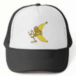 monkey hugging banana hats