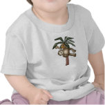 Monkey in Banana Tree t-shirts