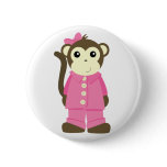 Monkey in Pyjamas buttons