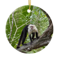 Monkey in the Jungle Christmas Tree Ornament