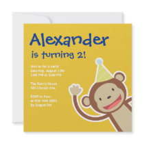 Monkey Invitations