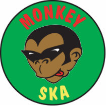 Monkey Key Chain Photo Cut Outs