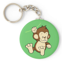 Monkey Keychain