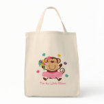 Monkey Little Sister Tote Bag