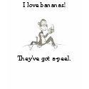 Monkey Love 1 t-shirts