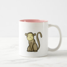 monkey love coffee mug