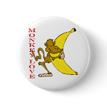 Monkey Love Fling Poo Funny