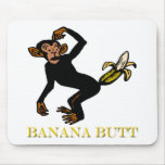 Monkey Love Fling Poo Funny mousepads