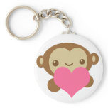 Monkey Love keychains