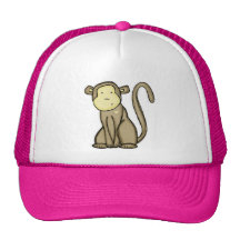 monkey love trucker hat