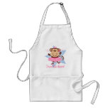 Monkey Love Tutu Dance aprons