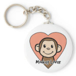 Monkey Lover keychains