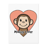 Monkey Lover postcards