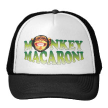 Monkey Macaroni Trucker Hat