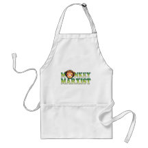 Monkey Marxist Apron