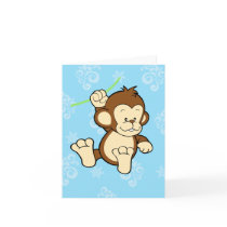 Monkey Note card