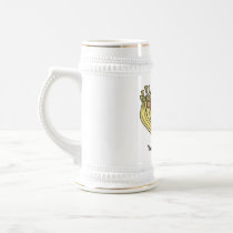 Monkey on bananas mug