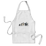 Monkey On Bike aprons