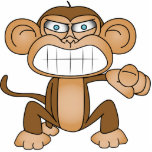 Monkey Acrylic Cut Out