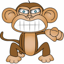 Monkey Acrylic Cut Out