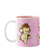 Monkey Pink Mug