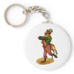 Monkey Playing the Accordian keychains