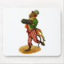 Monkey Playing the Accordian Mouse Pad