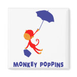 Monkey Poppins magnets