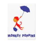 Monkey Poppins postcards