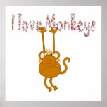 Monkey Poster posters
